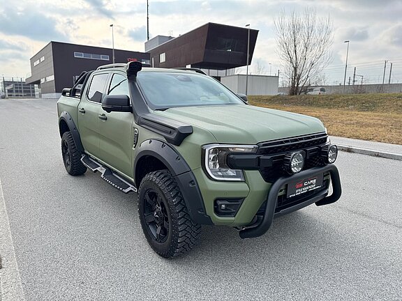 Komplettlackierung mit Raptor-Lack