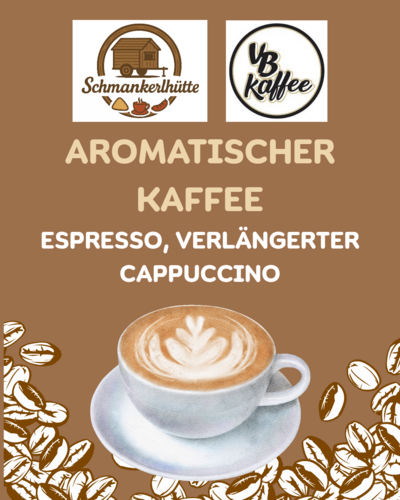 Kaffee (Espresso, Verlängerter und Cappuccino)