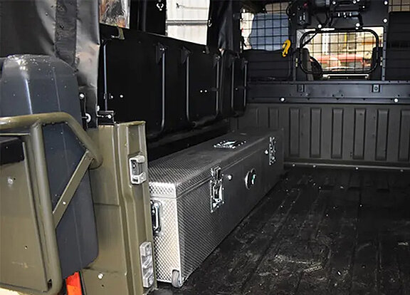 Puch Waffenkoffer für 2 Langwaffen