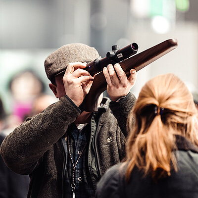 [Translate to English:] Jagd, Messe, Salzburg